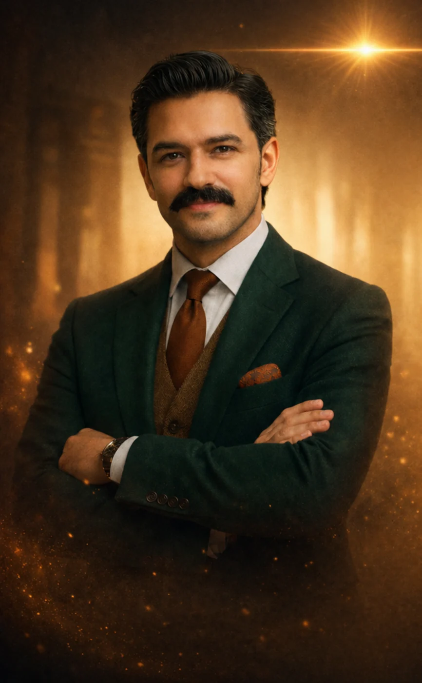 Pratish Kumar, founder of Smartest Guru, premium portrait
